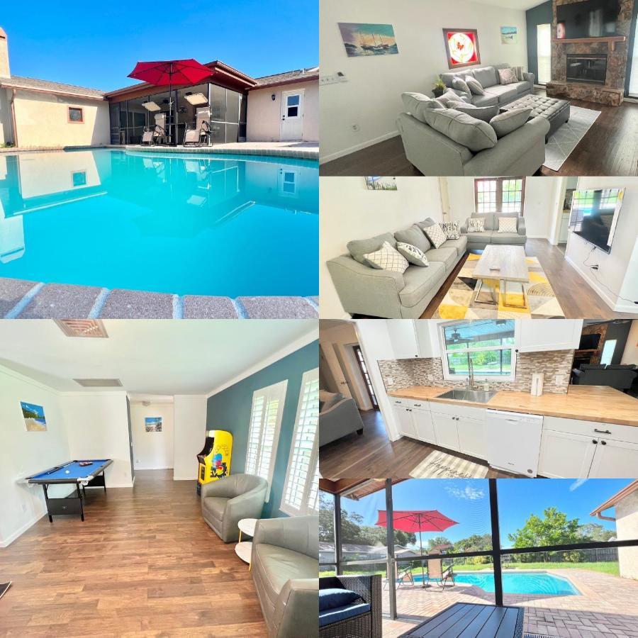 Dream Vacation Home W Heated Pool Close To Beaches Clearwater St Pete Sleeps 14 Seminole Eksteriør bilde